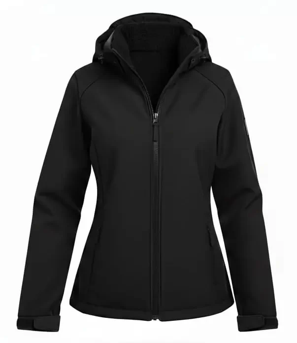Softshell de mujer negro